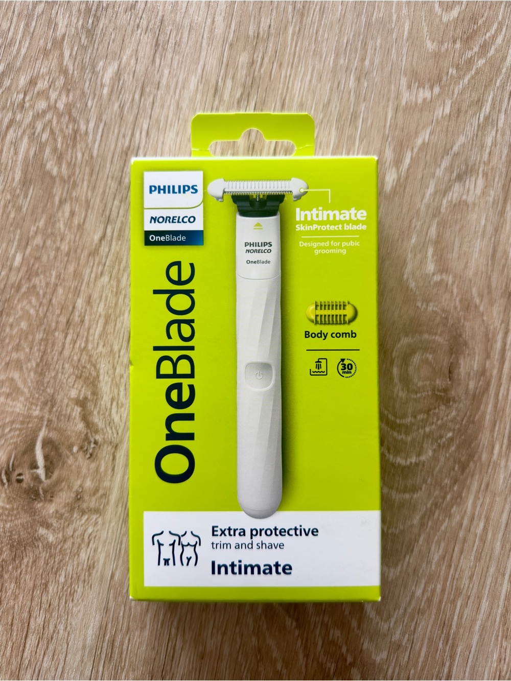 Philips Norelco OneBlade Electric Trimmer – White